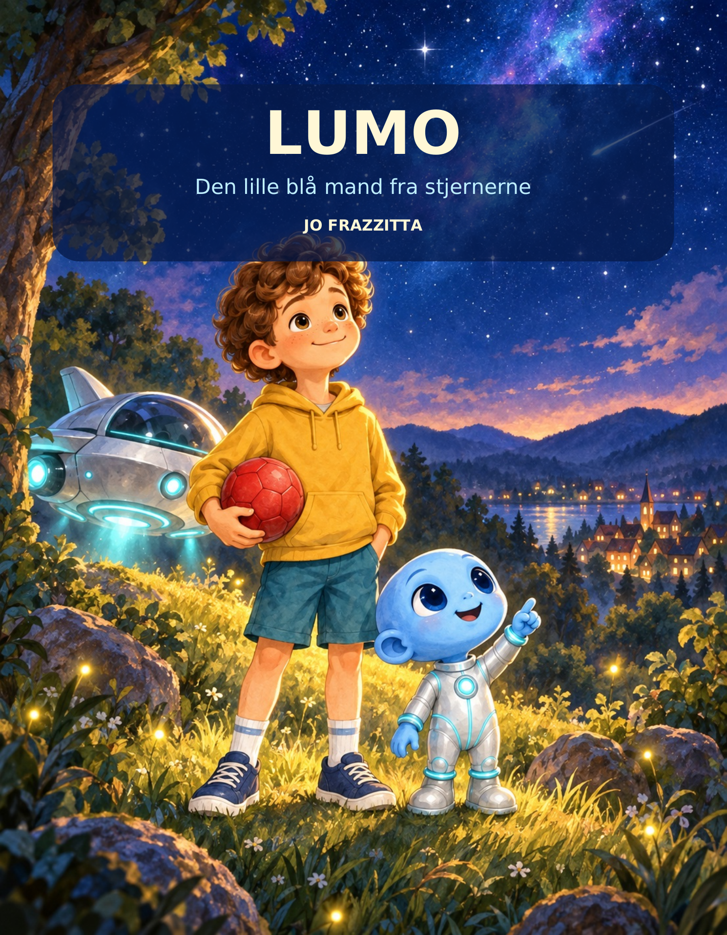 Cover til Lumo 1 - Den lille blå mand fra stjernerne
