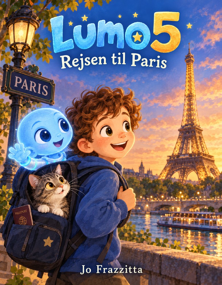 Cover til Lumo 5 - Rejsen til Paris