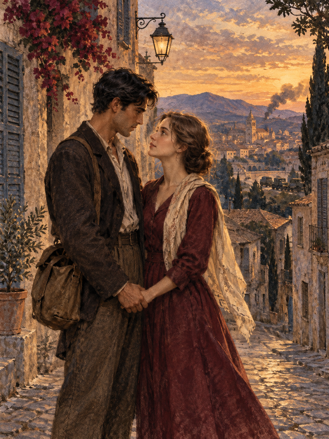 Dessin artistique de l’amour entre Miguel et Hermine